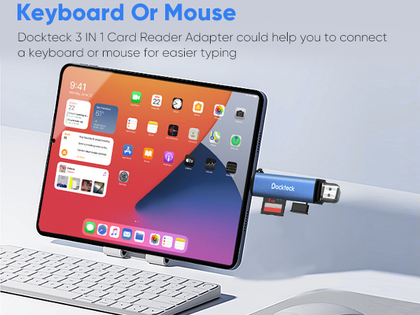 OTG Card Reader for Plug&Play
