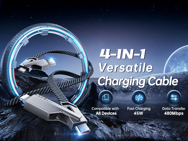 usb c charger cable-45w