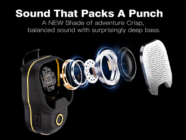 Loud sound wearble bluetooth speaker