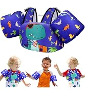 Vvinca Separable Toddler Swim Vest Fit 22-66 Lbs(2-6 Years)| 3 in 1 Toddler Floaties Pool Float &...