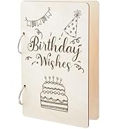 SUPERDANT Birthday Wishes Greeting Card Organizer Birthday Gift Card Holder Cake Cards Keeper Sto...
