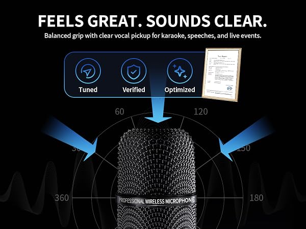 Feels Great. Sounds Clear.