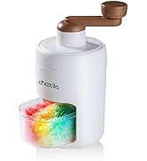 Choxila Shaved Ice Machine Snow Cone Machine - Portable Crusher with Free Cube Trays - BPA Free