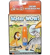 Melissa & Doug On the Go Water Wow! Reusable Water-Reveal Activity Pad - Safari - FSC Certified