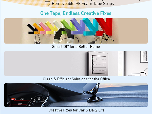 Double Coated Polyethylene Foam Tapes 1600T