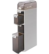 4 Drawers Slim Bathroom Storage Cabinet Freestanding Narrow Bathroom Storage Organizer Movable Ta...