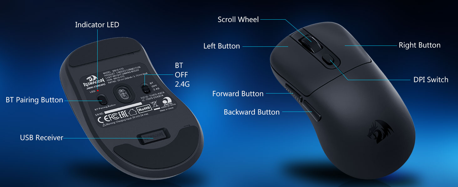 Wireless Gaming Mouse