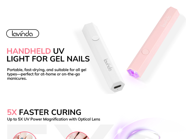 flash cure light for gel x nails