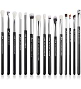 Jessup Eye Makeup Brushes Set Professional 15pcs with Eyeshadow Blending Concealer Eyebrow Eyline...