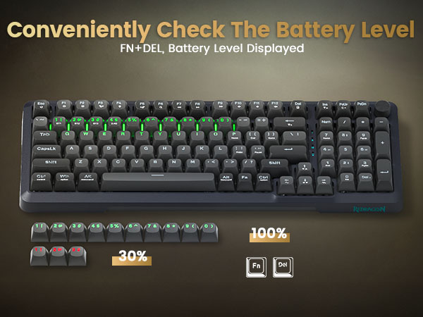 check The battery level