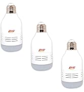 PIC Rodent Repeller & LED Light Bulb, Ultrasonic Pest Repeller, Mice Repellent, 2-in-1 Mouse Dete...