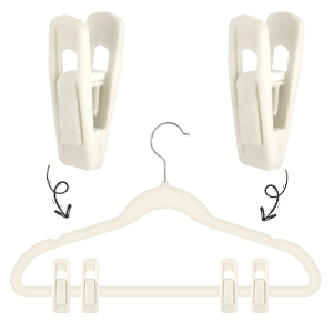 Perfect Matching with Velvet Hangers/Children Hangers.