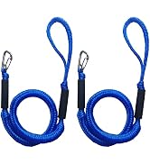 ZRSCHYG Bungee Dock Lines for Boats – Single Hook Heavy-Duty Elastic Anchor Rope – Secure Boat Do...