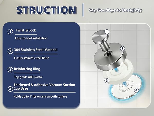 reusable suction hooks for glass window mirror robe hook hand towel holder for bathroom organizer