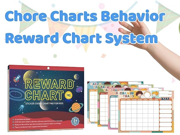 Boho 32 Chore Charts Behavior Reward Chart