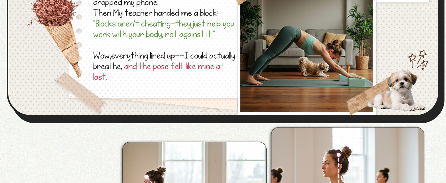 yoga blocks