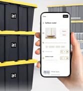NFC Smart Labels | Scannable Weatherproof Tags for Storage Bins,Moving Containers & Organization ...