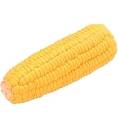 JJLFresheners Pet Dog Puppy Latex Corn Shape Squeaky Bite-Resistant Interactive Play Chew Toy Pet...