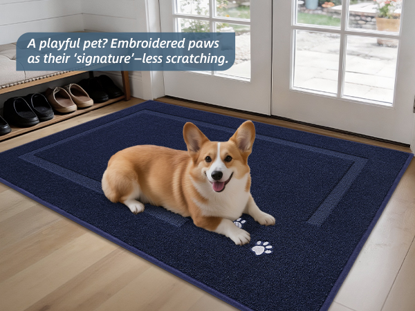 muddy paws door mat