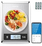 RENPHO Digital Food Scale, Kitchen Scale Weight Grams and oz for Baking, Cooking and Coffee with ...
