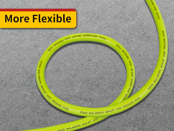 Pressure washer hose 50FT flexible