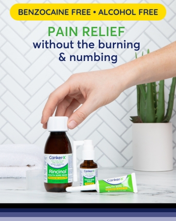 Canker-X, long, lasting, relief, mouth sores