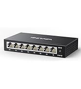 WAVLINK 8-Port Gigabit Ethernet Unmanaged Switch, Home Network Hub, Office Ethernet Splitter, Plu...