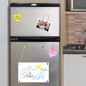 Reusable Magnetic Twist Ties,Silicone Fridge Magnets,Cable Straps with Strong Magnet for Organizing