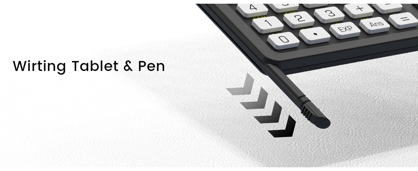 Middle and High School Supplies for Student, 82 MS Science Calculator with Writing Tablet