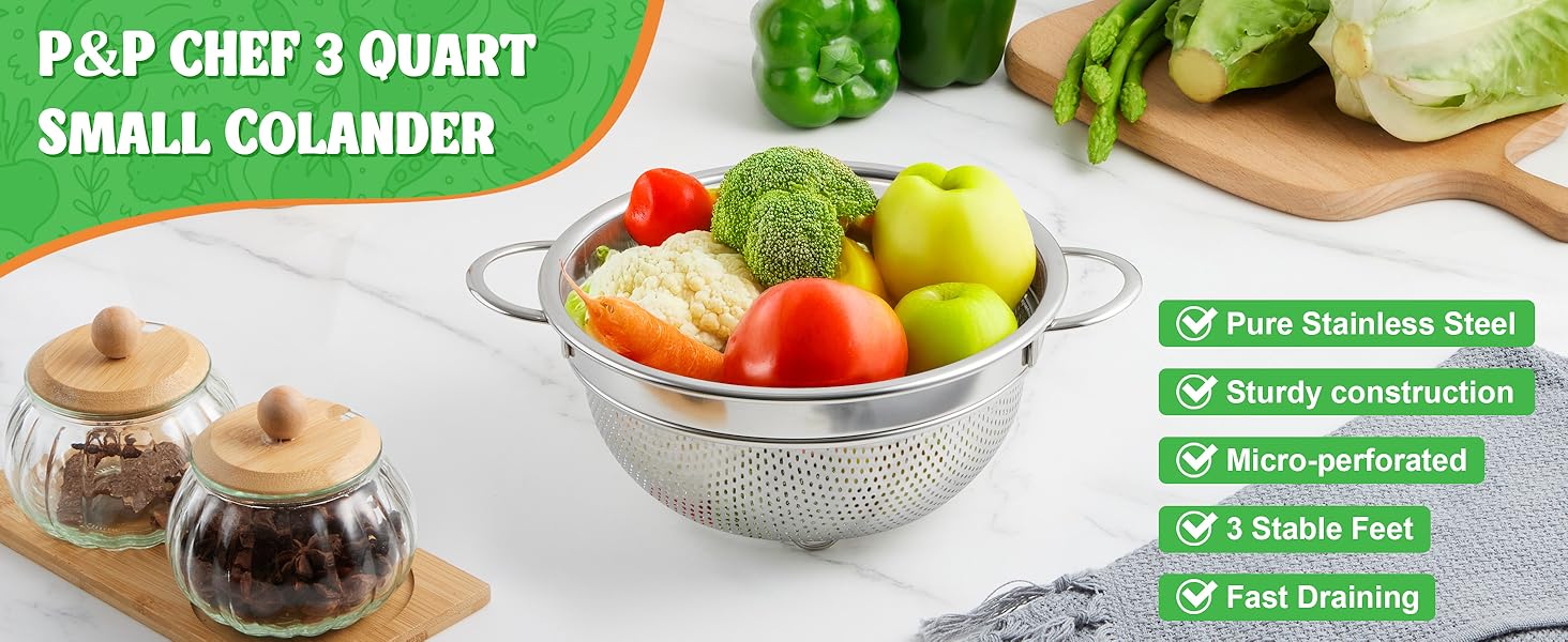 P&P CHEF colander