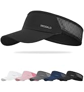 Trodalo Sports Sun Visor for Women Men, Lightweight Quick Dry Visor Hat | Packable, breathable, m...