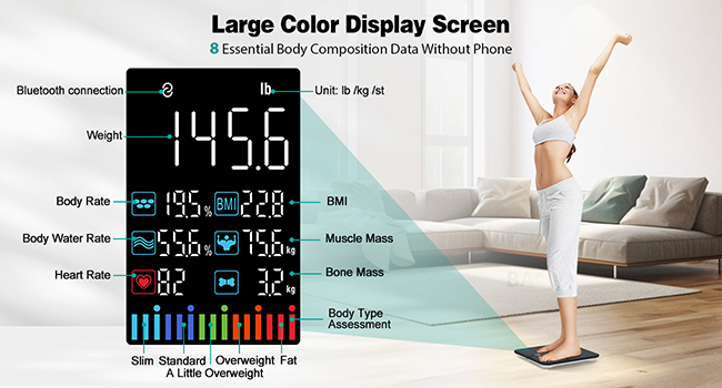 fsa scales digital weight and body fat