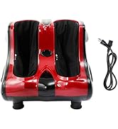ARLIME Foot Calf Massager Machine with Shiatsu Kneading Rolling Vibration Heating Massager for Ti...