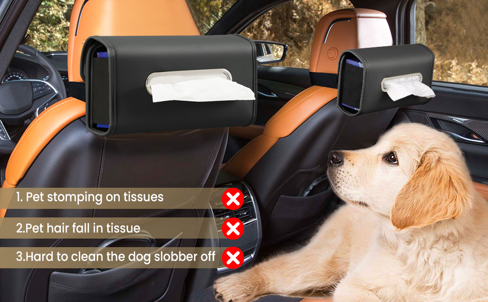 car tissue holder 2 packs