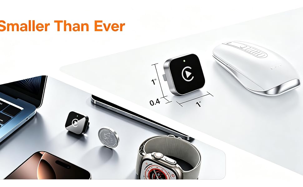 Tiny mini wireless CarPlay USB dongle
