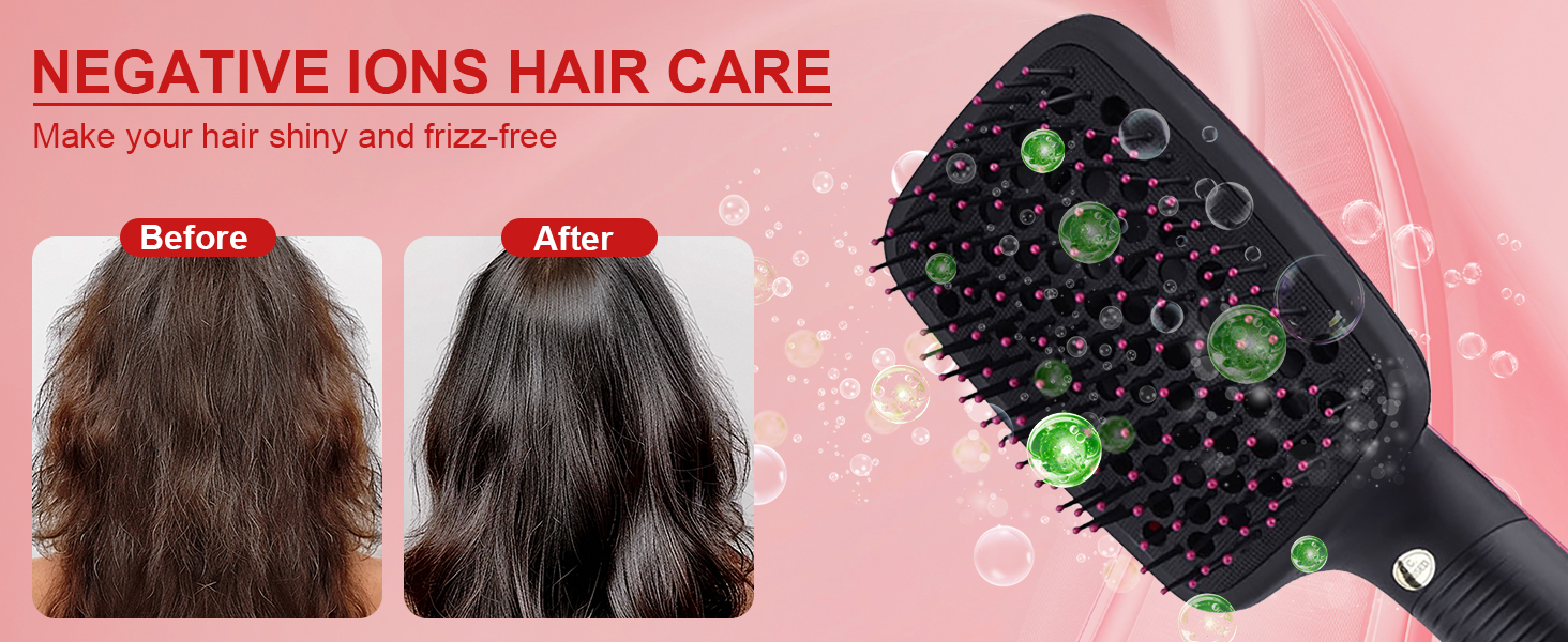 Negative Ions Hair Care