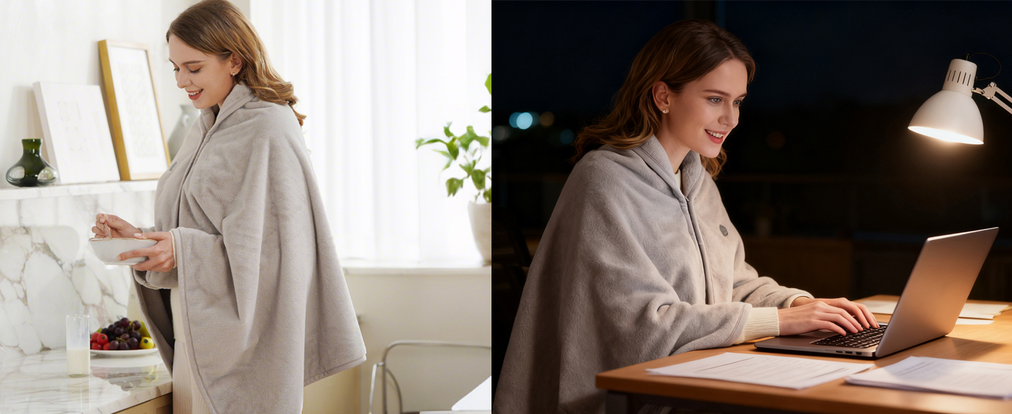 battery powered heated blanket