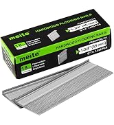 meite 18 Gauge Flooring Nails, 1-3/4 Inch 18GA L-Cleat Nails Hardwood Flooring Nails for Hardwood...