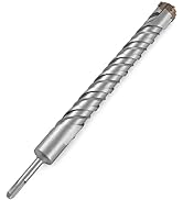 Patio 1-3/8’’ SDS Plus Hammer Drill Bit for Rotary Masonry Hammer Concrete Cement Surface