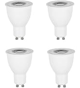Minsily Sxminer GU10 LED Bulbs 10W, 4-Pack, Daylight 6000K, 1100LM Ultra Bright, 38° Beam Angle, ...
