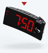 projection clock
