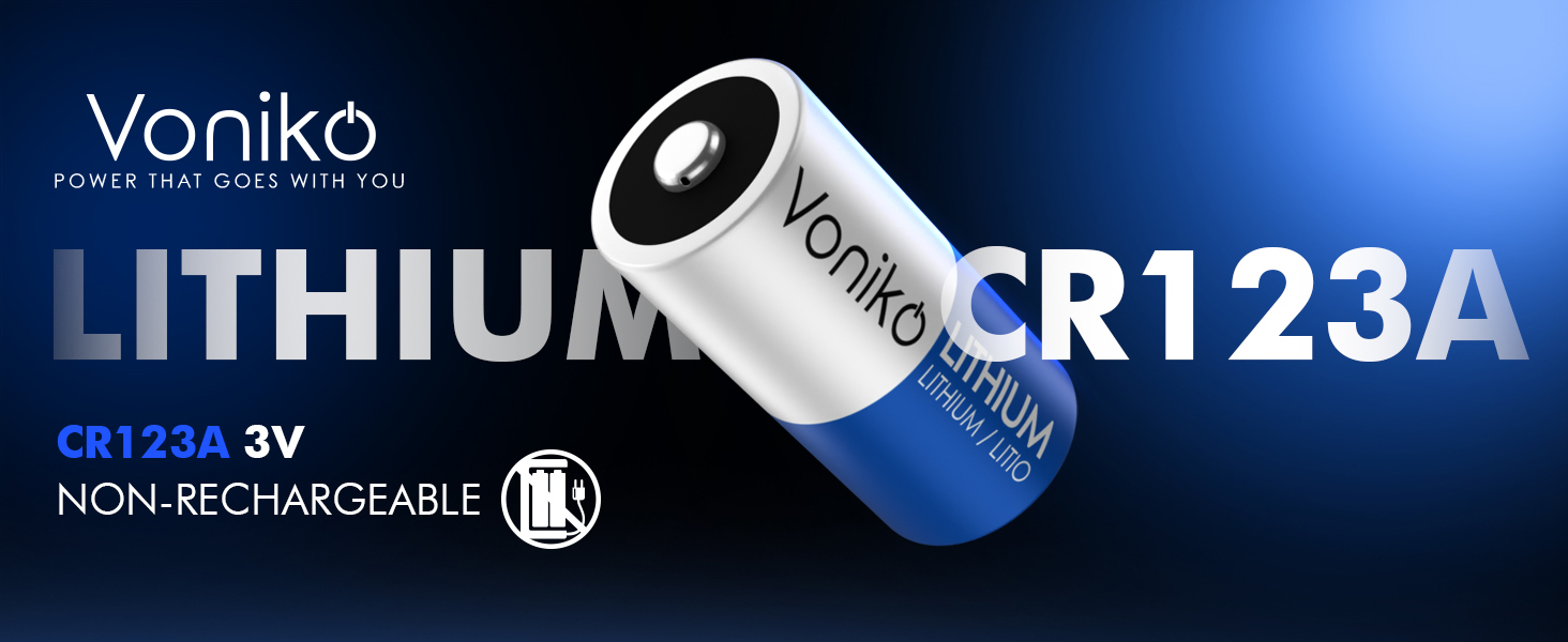 cr123a 3v lithium battery