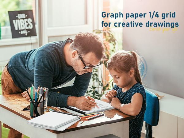 Graph Paper Pads 8.5 x 11
