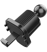 GANPUB Black Universal Air Vent Clip for Car Phone Mount Cellphone Holder Vent Grip W Joint Ball ...