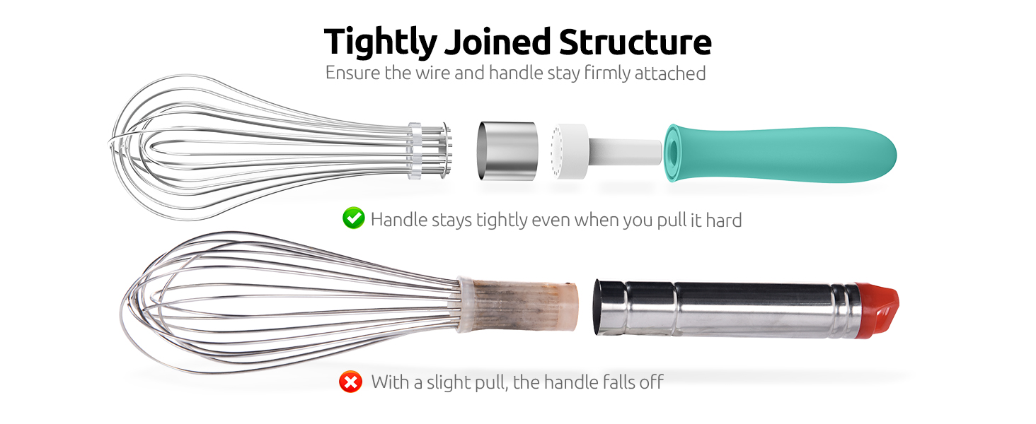 stainless steel whisk