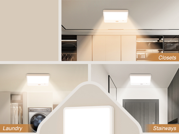 closet lights no wiring