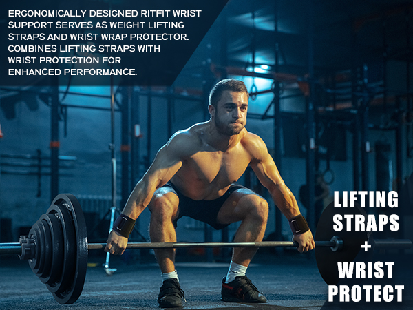Lifting Straps + Wrist Protect