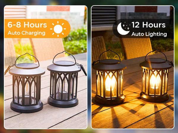 hanging solar lanterns