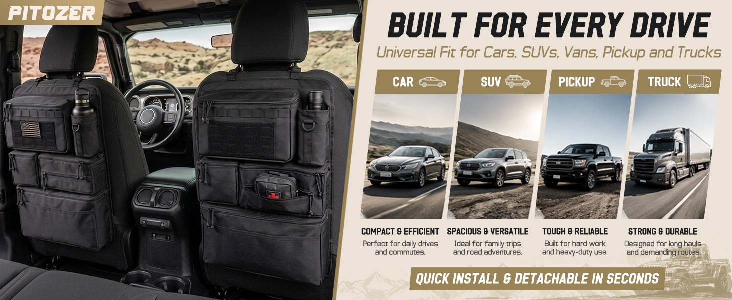 car seat organizer