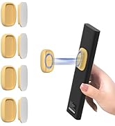 Tiizze 4 Pack Upgraded Magnetic Remote Control Holder Wall Mount - Enhanced N52 Magnets & Stronge...